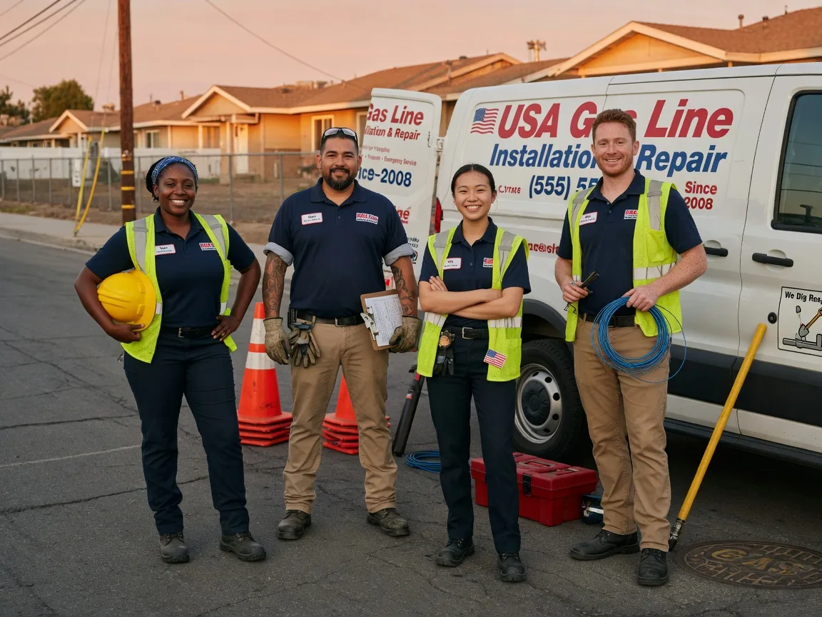 Gas Line Installation company in Yorkville, OH